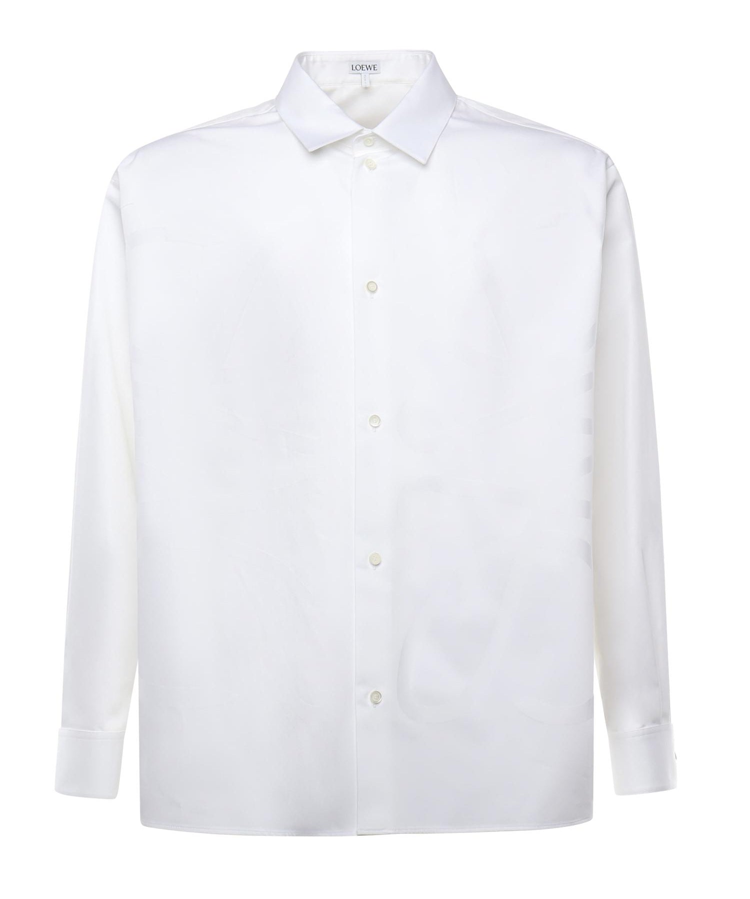 Camicia Anagram in cotone H526Y05WEO 2100 LOEWE 