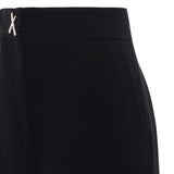 Pantalone sartoriale a palazzo con dettaglio a X 79AAA128 N0356899 GENNY 