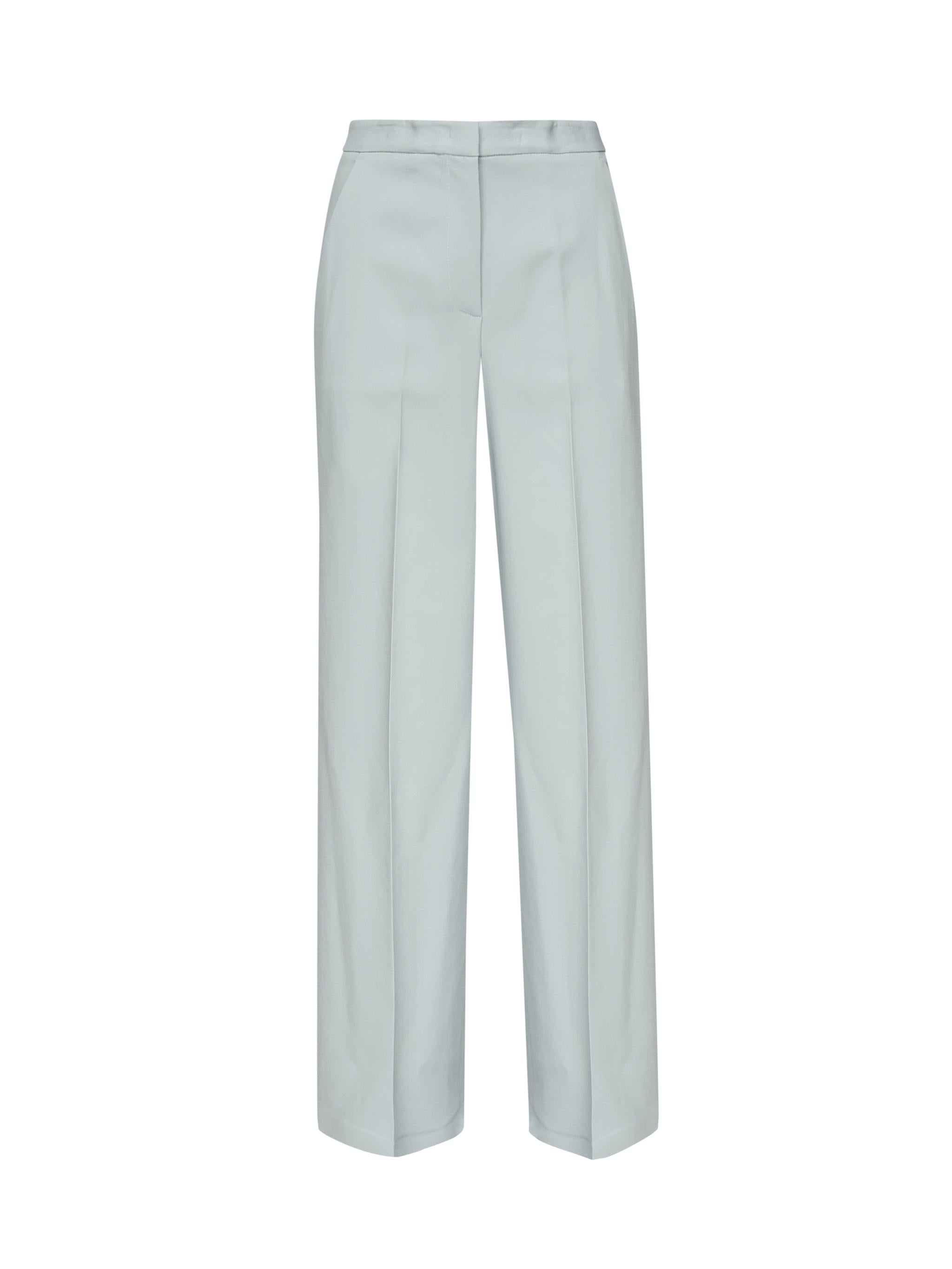 Pantaloni wide-leg in cady 100331 A213E28 PINKO 