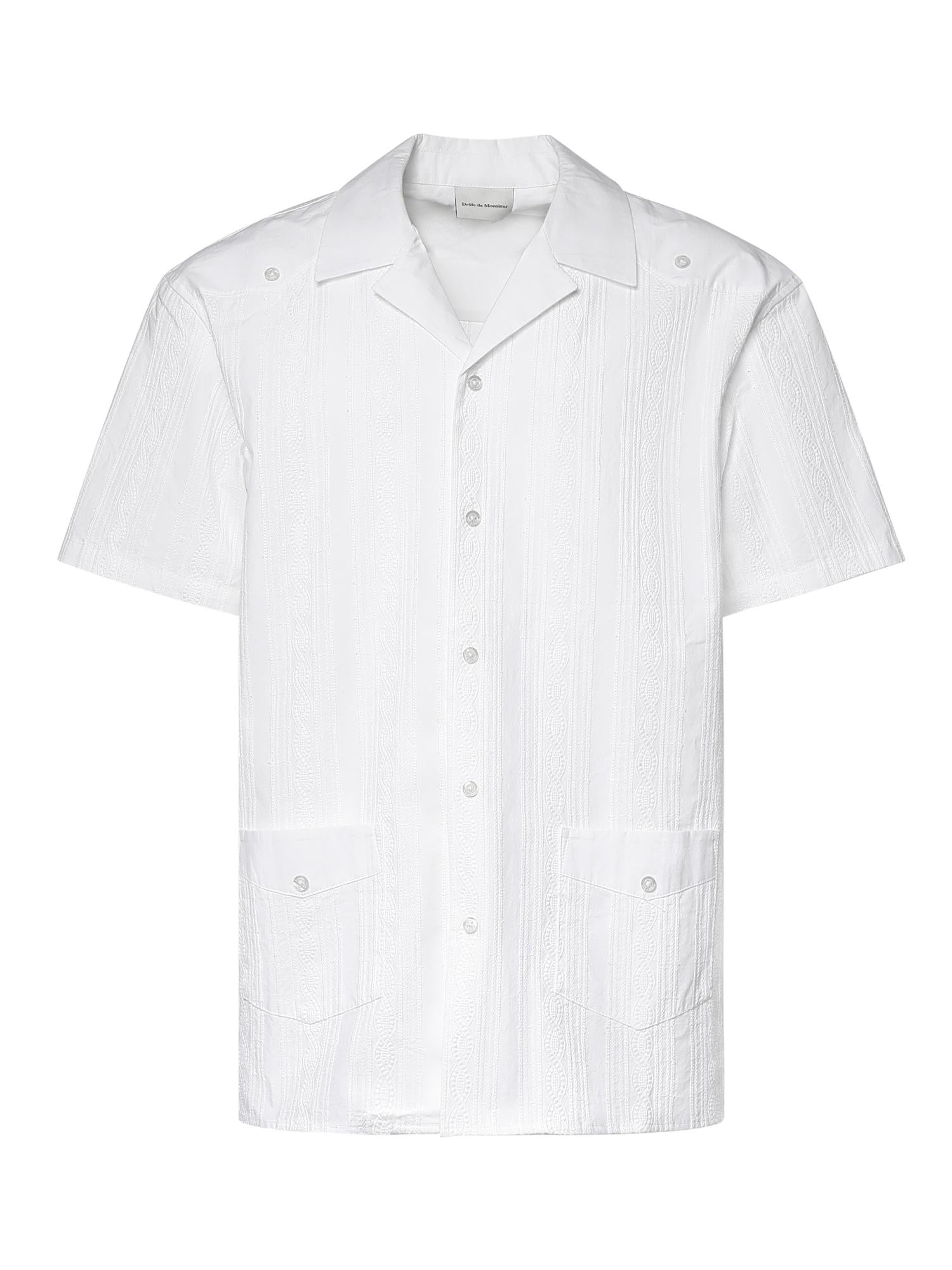 Camicia in cotone KSH258CO286 WT Drôle de Monsieur 
