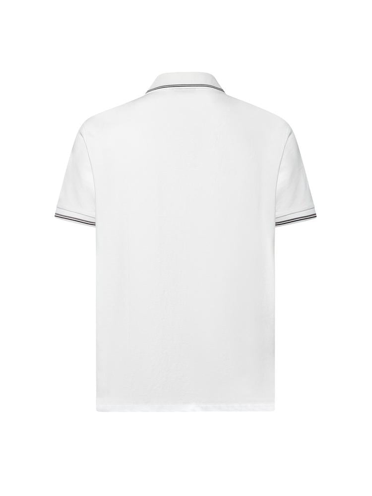 Polo in cotone con logo AF23090 EM004607U0003 EMPORIO ARMANI 