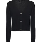 Cardigan con scollo a V 105447 A2Q9Z99 PINKO 