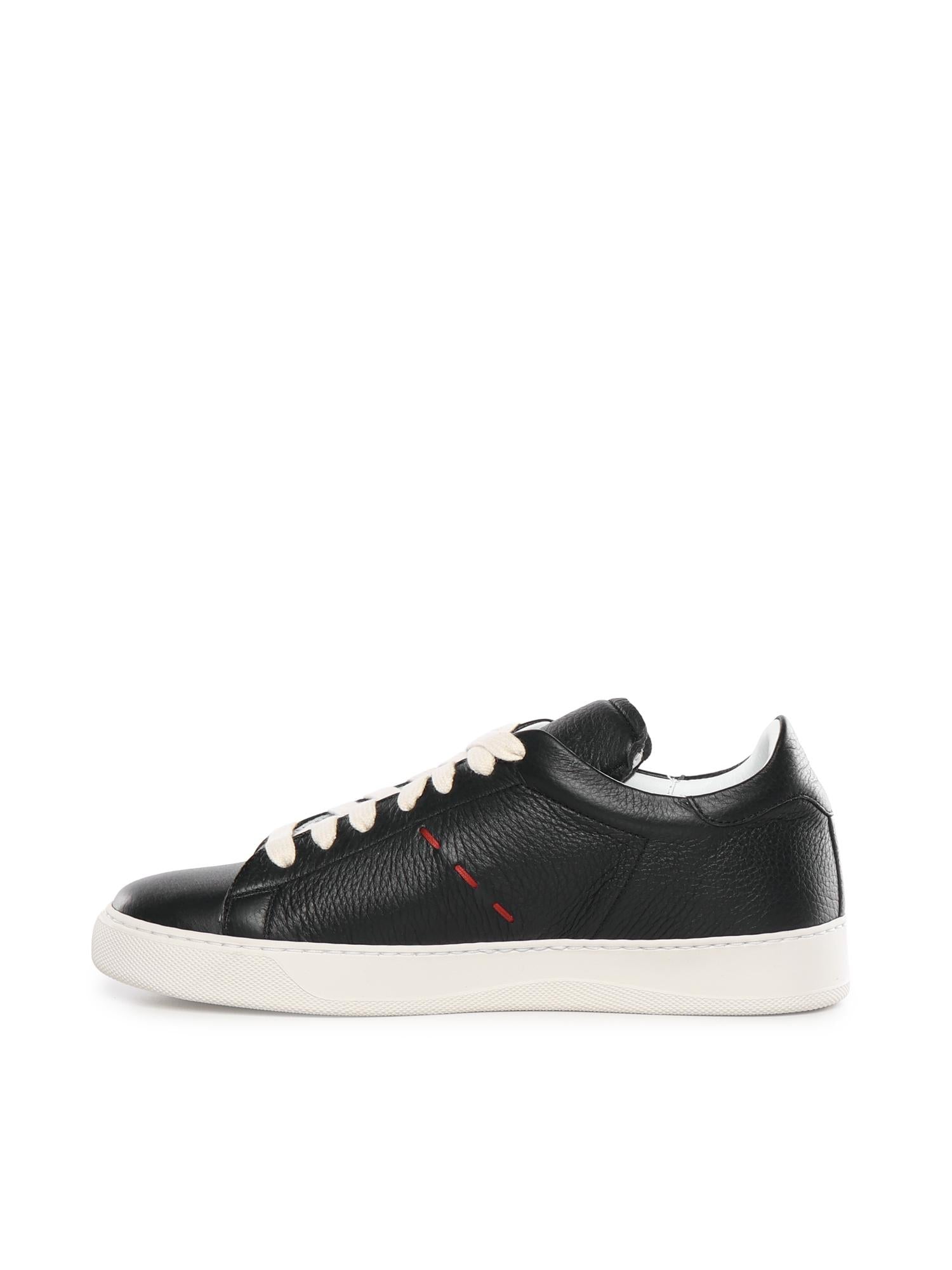 Sneaker in pelle USSA421N014302 006 KITON 