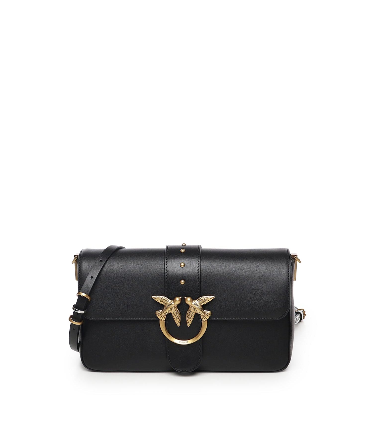 Borsa Love Bag One Slouchy in pelle 105823 A0QOZ99Q PINKO 