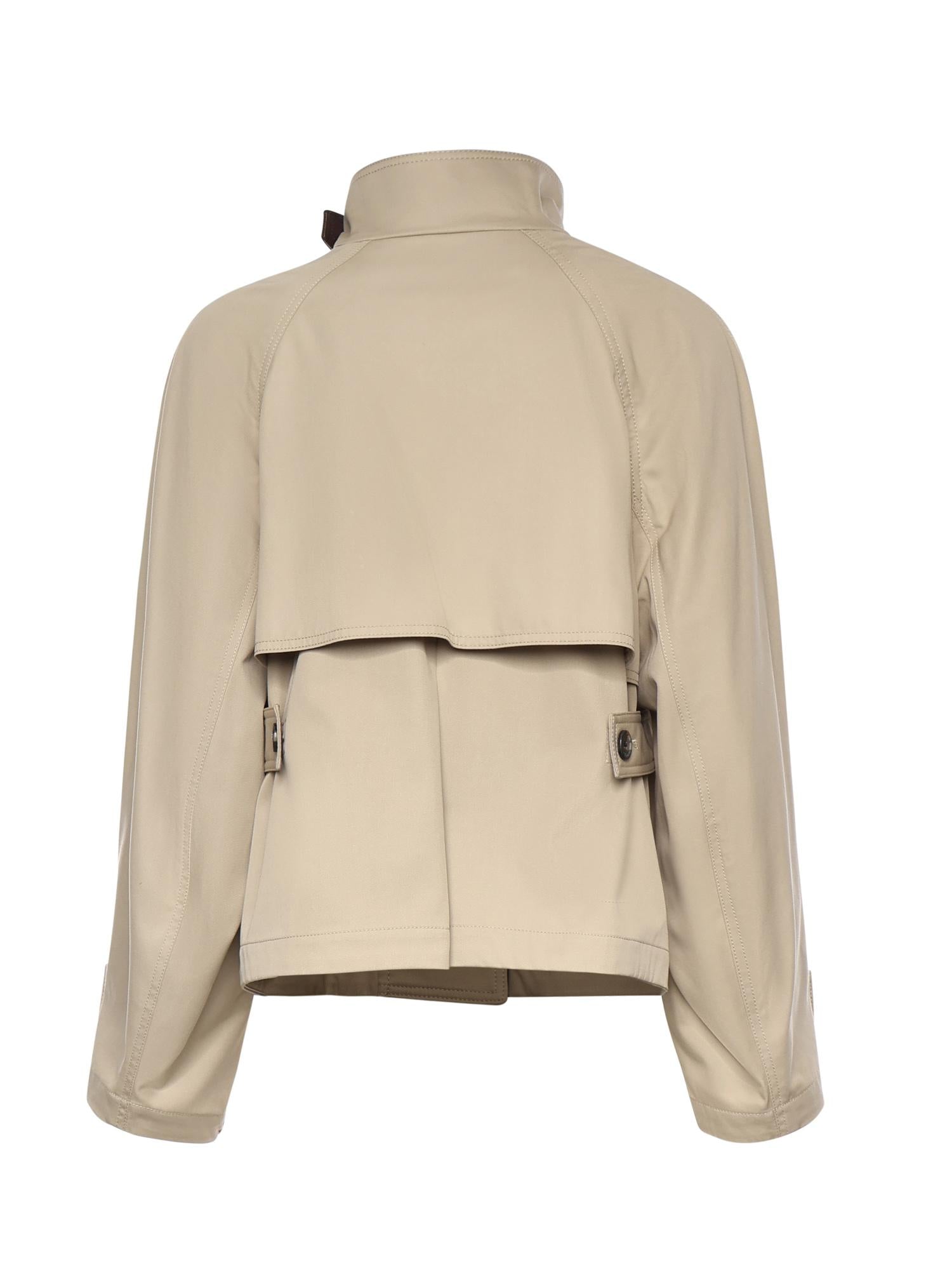 Parka cropped in cotone e seta S359Y02XFE 2140 LOEWE 