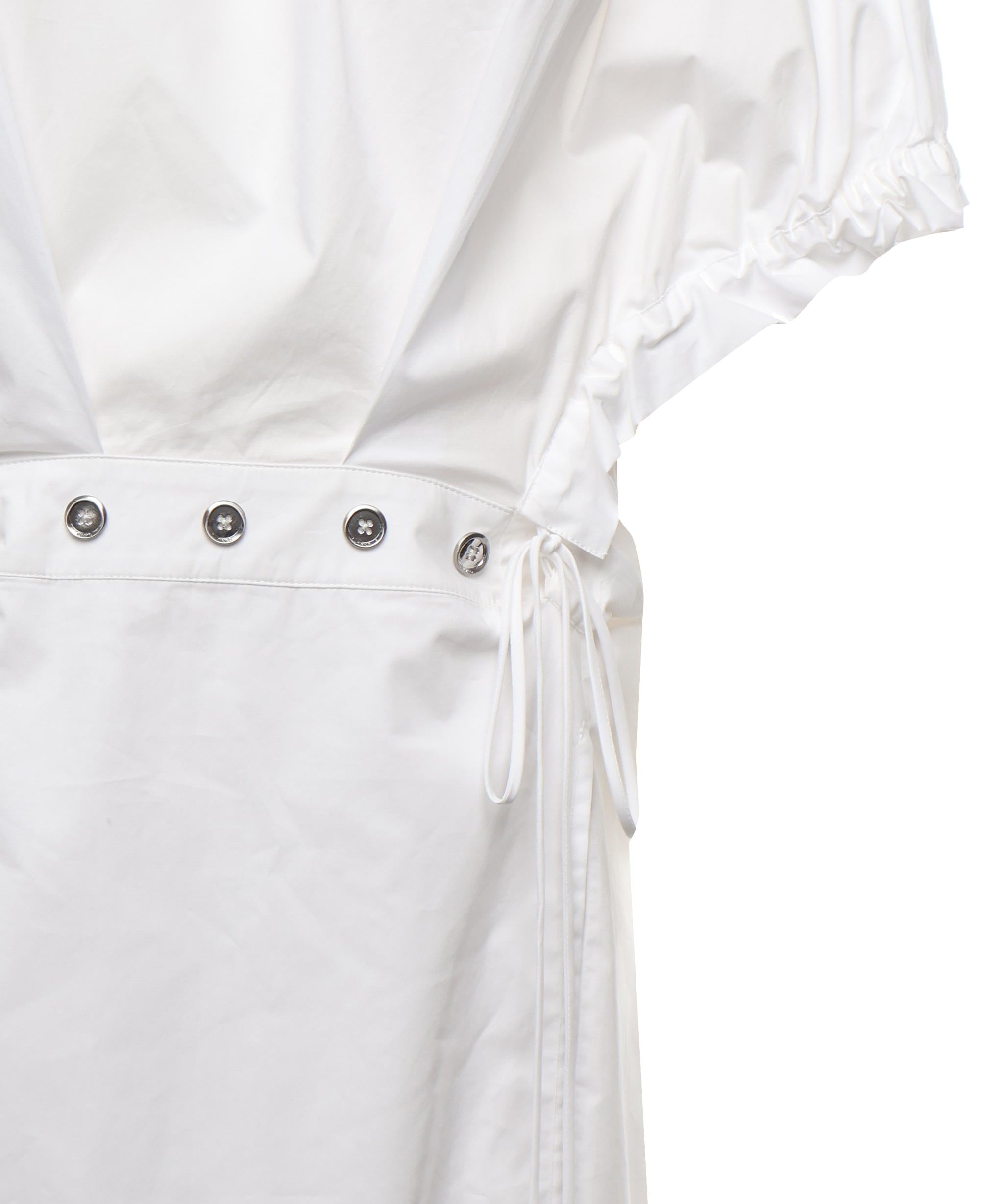 Abito corto a tunica in popeline 104954 A2CRZ04 PINKO 