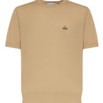 T-shirt Alex in cotone con logo 2701002G Y003FC404 VIVIENNE WESTWOOD 