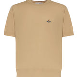 T-shirt Alex in cotone con logo 2701002G Y003FC404 VIVIENNE WESTWOOD 