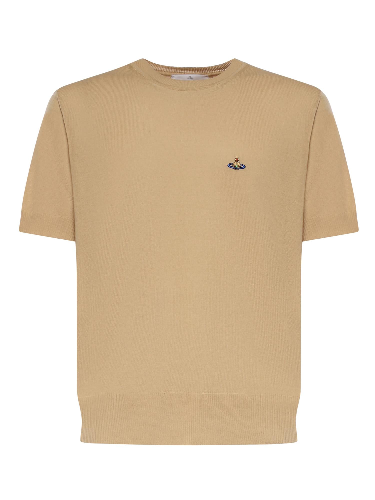 T-shirt Alex in cotone con logo 2701002G Y003FC404 VIVIENNE WESTWOOD 