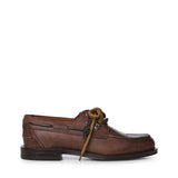 Scarpe da barca in pelle LUM0126 5081 DSQUARED2 