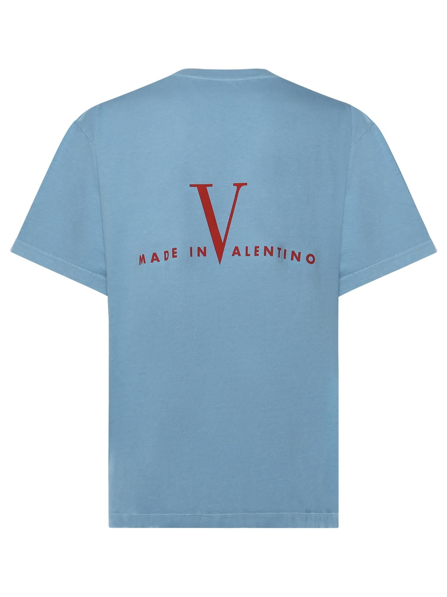 T-shirt in cotone con stampa 8V3MG17U BBABLM VALENTINO GARAVANI 