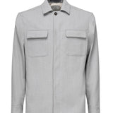Overshirt in misto lana L70GIAJ17TES0L065 08 ELEVENTY 