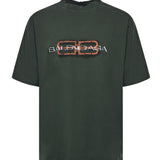 T-Shirt BB Icon Stencil<BR/> 764235 TTVD63004 BALENCIAGA 