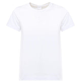T-shirt maniche corte logo ricamato 100355 A2HNZ04 PINKO 
