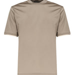 T-shirt in puro cotone PUMA -FANGO/NUDE GIULIANO GALIANO 