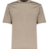 T-shirt in puro cotone PUMA -FANGO/NUDE GIULIANO GALIANO 