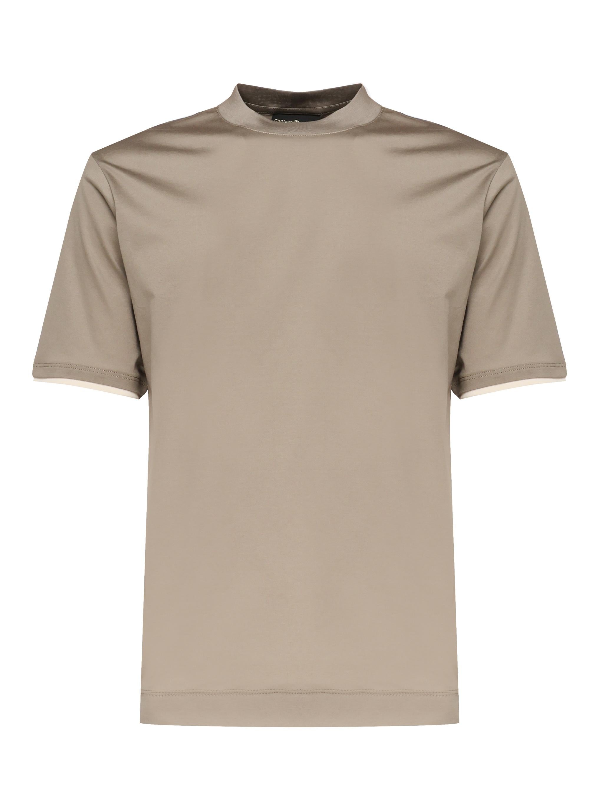 T-shirt in puro cotone PUMA -FANGO/NUDE GIULIANO GALIANO 