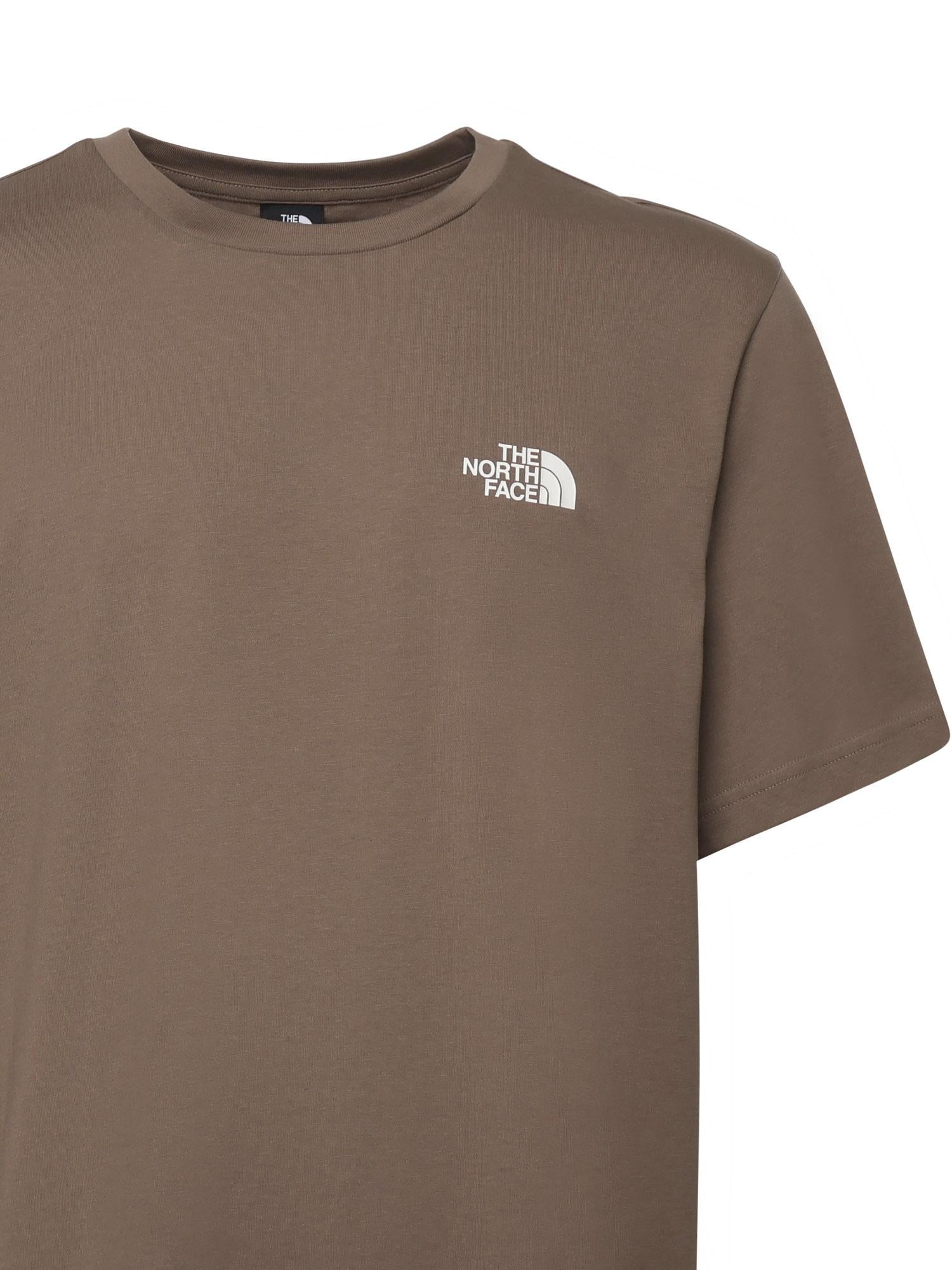 T-shirt con logo NF0A87NGBOW1  THE NORTH FACE 