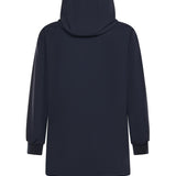 Parka con cappuccio e logo HE9440013 BLUE HESKIMO 