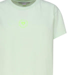 T-shirt in cotone con logo circolare 6J0273 3SPY533442 STELLA McCARTNEY 