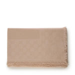 Scialle in lana e seta jacquard 809634 3GA385879 GUCCI 