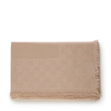 Scialle in lana e seta jacquard 809634 3GA385879 GUCCI 