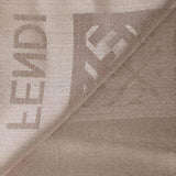 Scialle in seta e lana FF Jacquard FXT069 AJW7F1N3T FENDI 