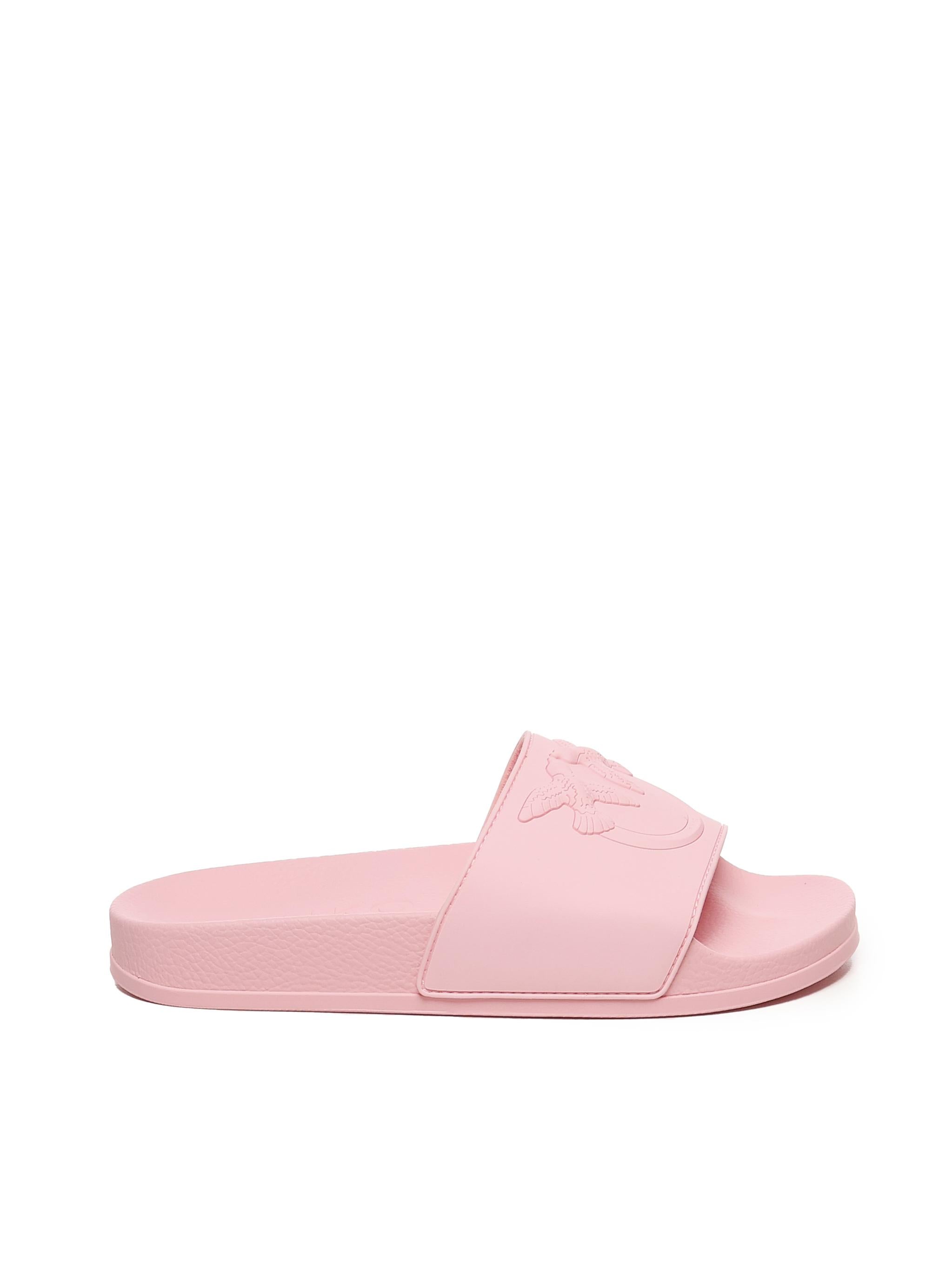 Slide in gomma con logo SS0093 E027O99 PINKO 