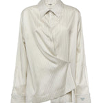 Camicia in seta a righe FS8287 AYNPF1T6E FENDI 