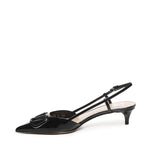 Décolleté Slingback in vernice VLogo Signature 6W2S0Q70 TMK0NO VALENTINO GARAVANI 