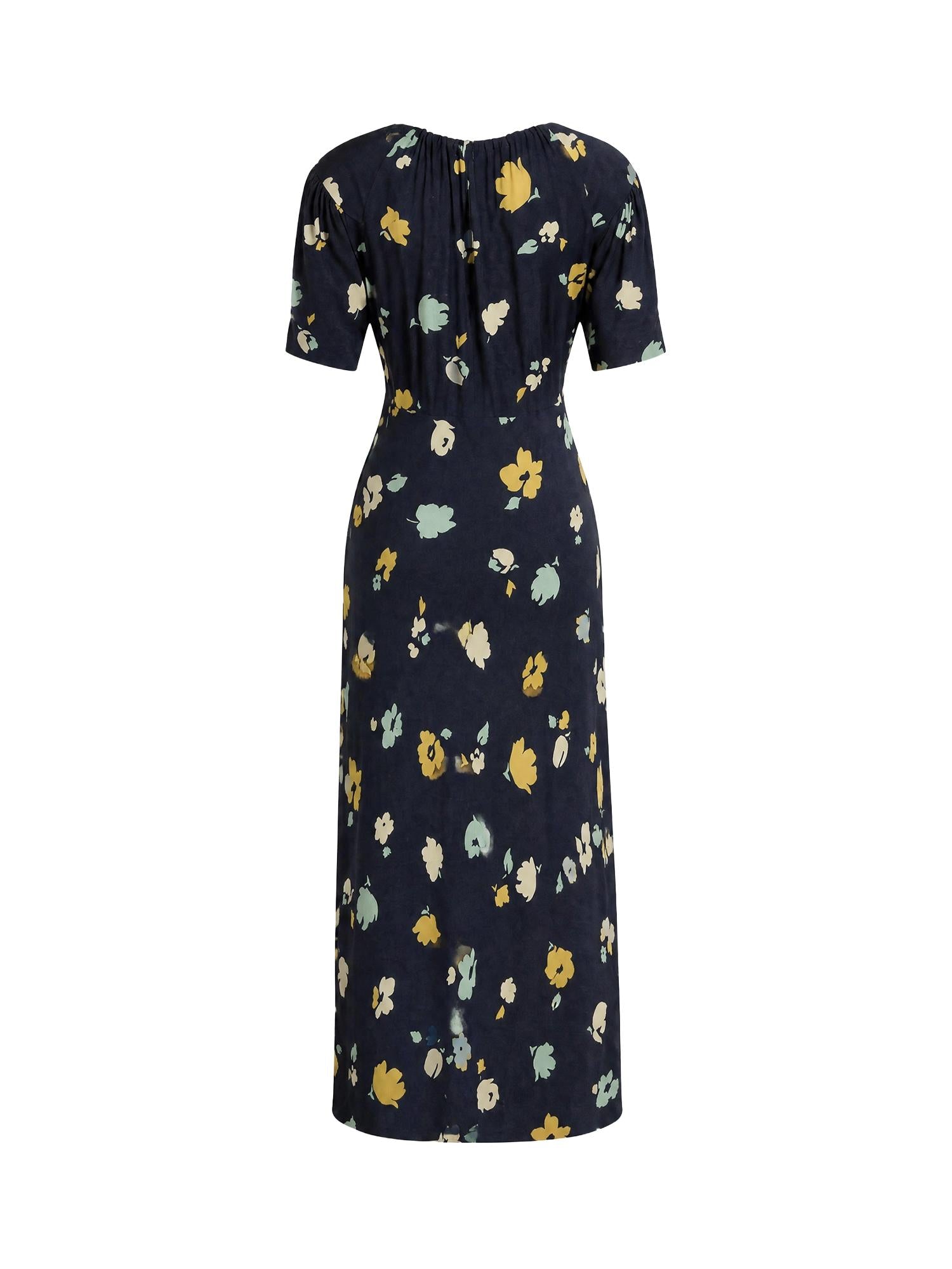 Abito midi con stampa floreale 211B17484 001 POLO RALPH LAUREN 