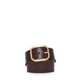 Cintura morbida arrotondata in pelle E619244XAI 3110 LOEWE 