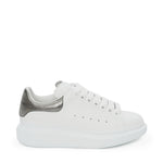 Sneakers oversize in pelle con talloncino a contrasto 553770 WHFBU9042 ALEXANDER McQUEEN 