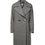 Cappotto Pesca in lana e cashmere 26AL203 GRIGIO ALISHEVA 