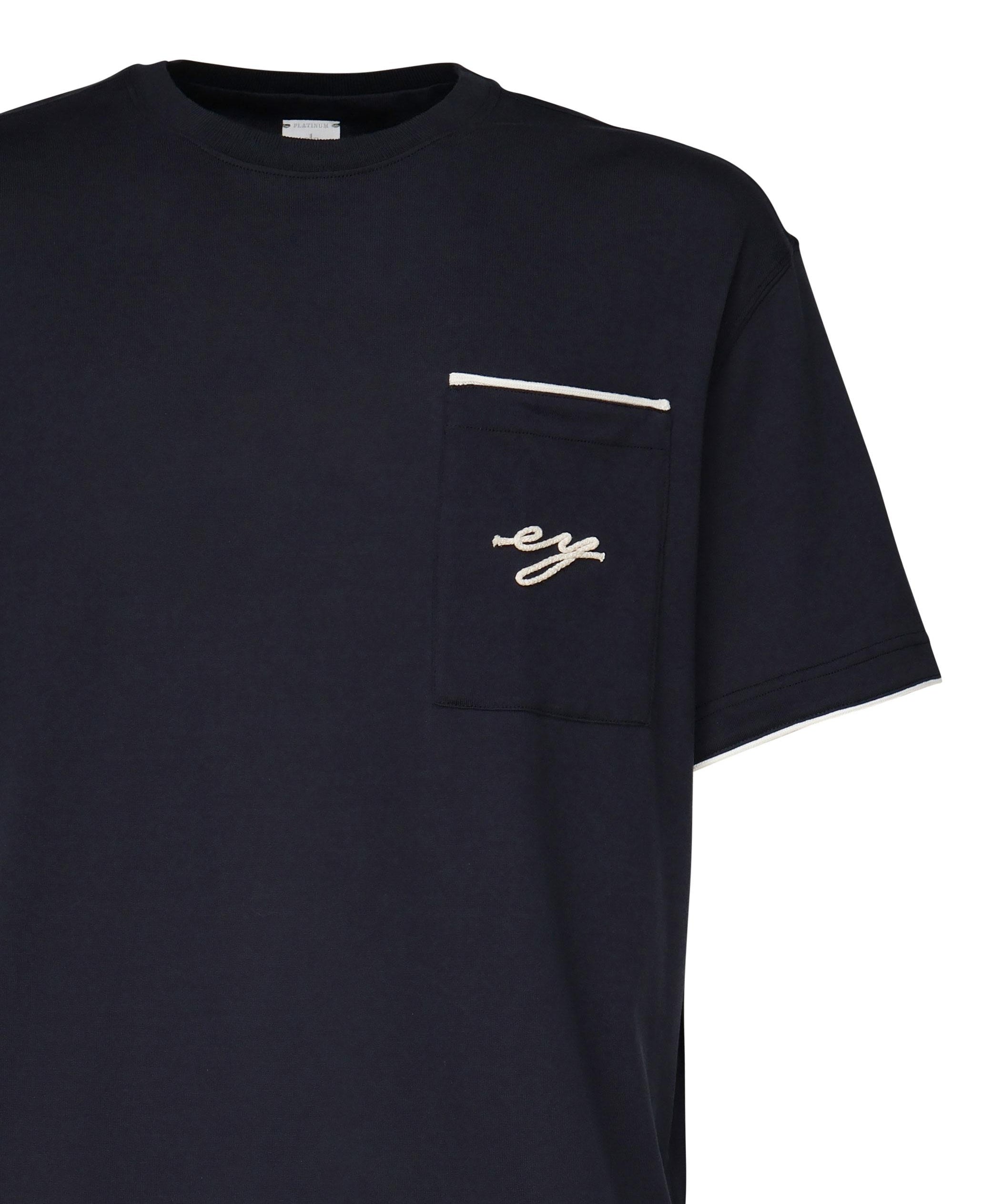 T-shirt con ricamo K75TSHK03TSH26001 11N ELEVENTY 
