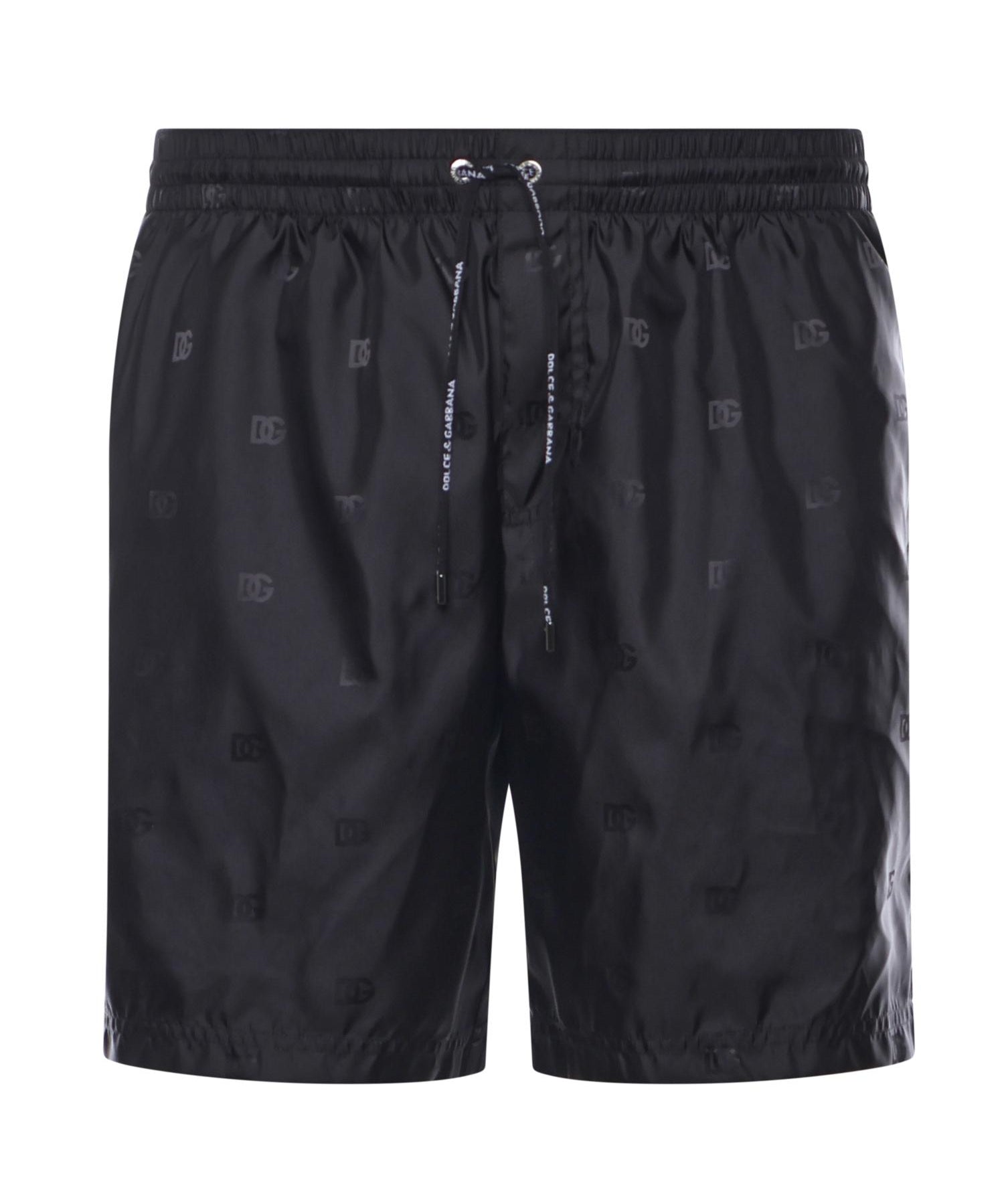 Boxer da mare con logo M4A13T FJSDDN0000 DOLCE & GABBANA 