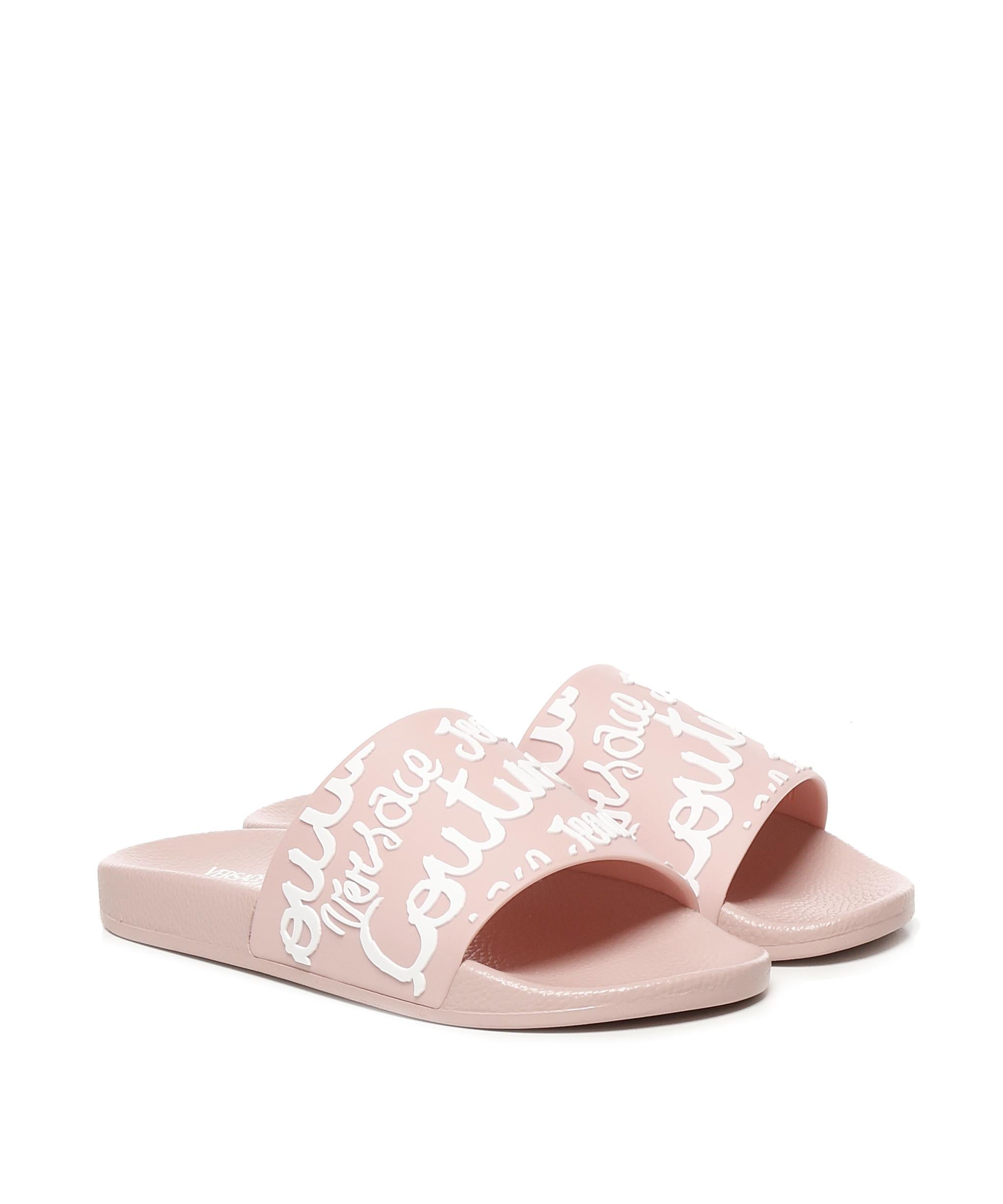 Slides Shelly con logo 78VA3SQ1 71352S13 VERSACE JEANS COUTURE 