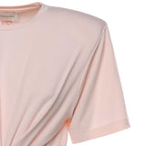 T-shirt cropped con nodo 101426  MAGDA BUTRYM 