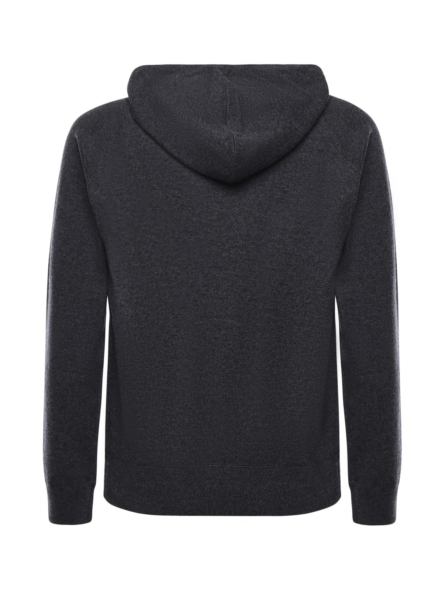 Felpa con cappuccio in lana WILB002 00030I MC2 SAINT BARTH 