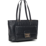 Shopper con placca logata JC4087PP1NLI0 000 LOVE MOSCHINO 