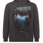 Felpa con stampa in cotone F509 KF0151DLQ3999 DONDUP 