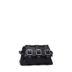 Borsa a tracolla y2k008 in pelle bovina FBBP70008NAP -NERO/NICKEL BIASIA 
