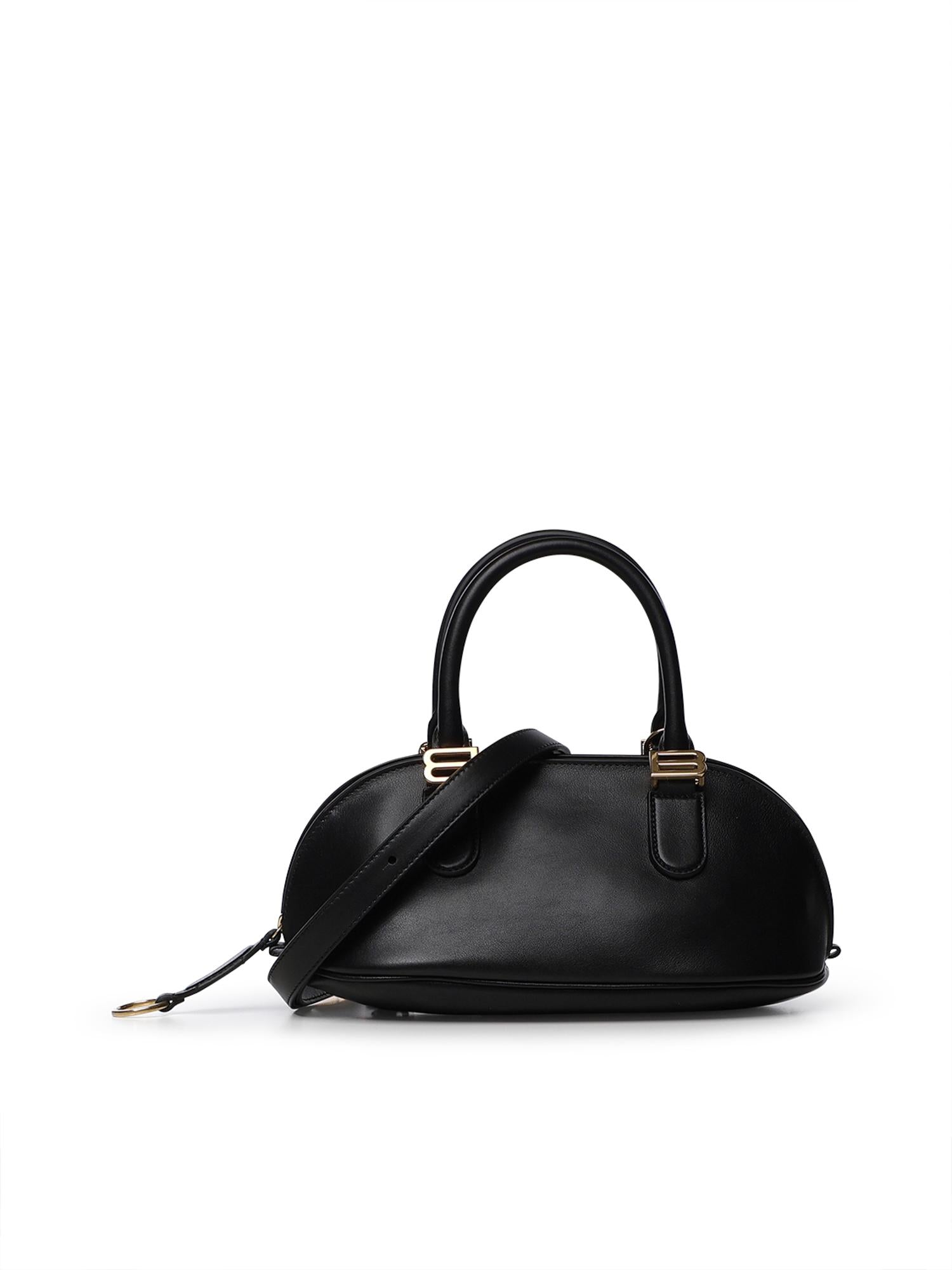 Borsa Bowling Bolero Mini in pelle 868585 2ACJS1000 BALENCIAGA 