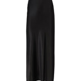 Gonna lunga in satin<BR/> 783896 Y001W1000 SAINT LAURENT 