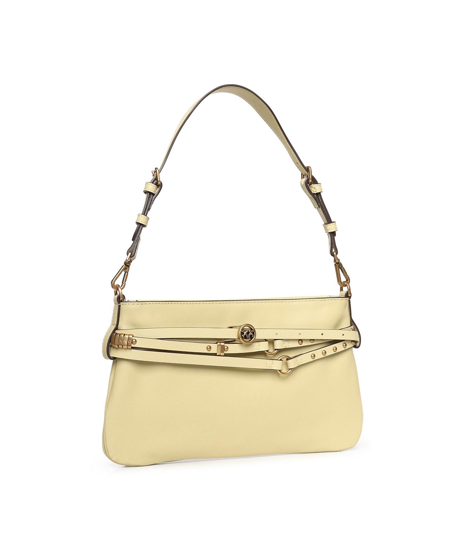 Borsa a spalla Belt Bag Mini in pelle 106177 A0QOC39Q PINKO 