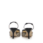 Décolleté Maisalebi con stampa lucertola 4252139 9076 MANOLO BLAHNIK 
