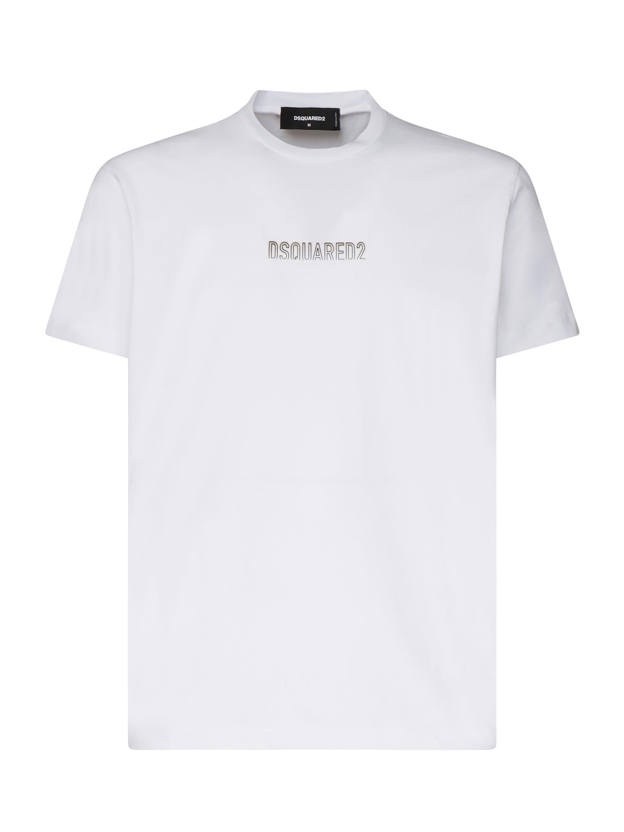 T-shirt Cool fit outline logo S74GD1415 D20020100 DSQUARED2 