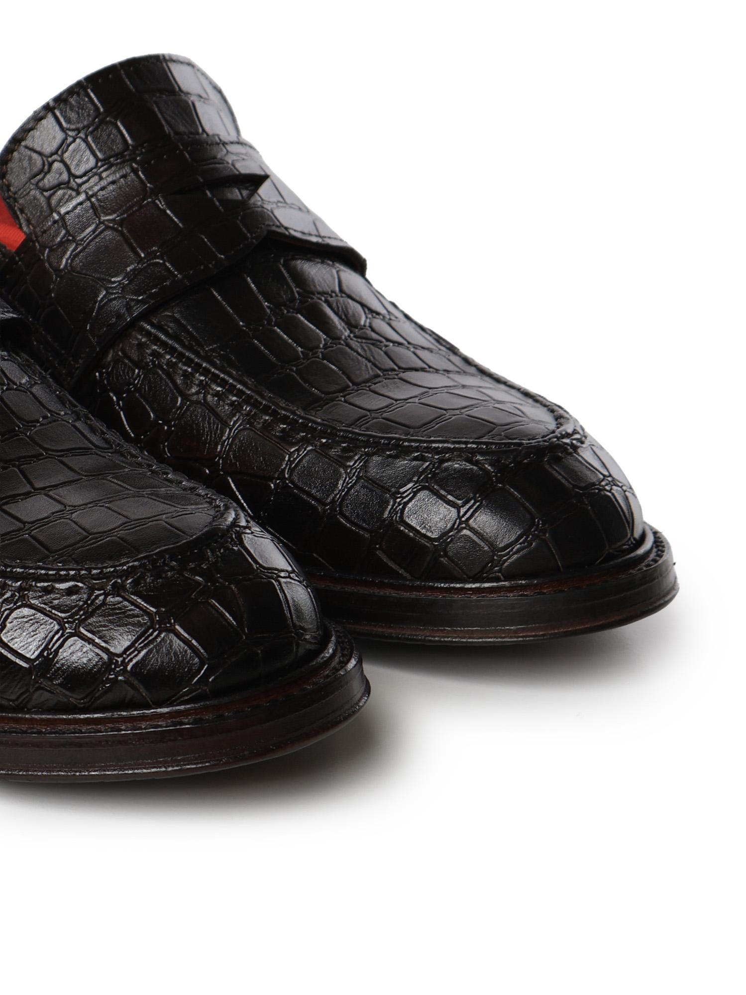 Mules in pelle ELLIS COCCOT.MORO GIULIANO GALIANO 