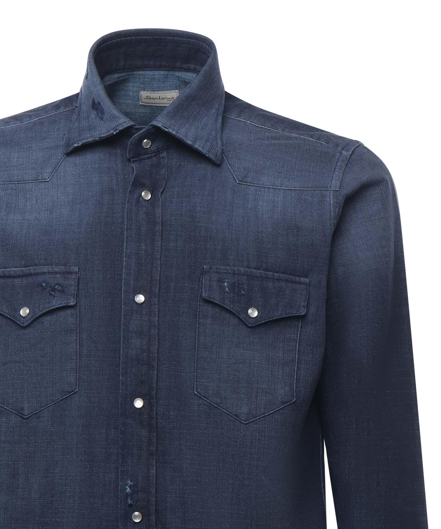 CamiciaTexas in denim di cotone SCC0001SH45350300D  SARTORIO NAPOLI 