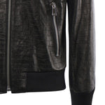 Bomber GoodFellas in pelle MIAMI VICE COCCONERO GIULIANO GALIANO 